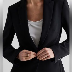 Express One Button 24" Blazer - Black